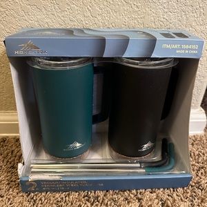 High Sierra 16oz Stainless Steel
Tumblers, 2-pack